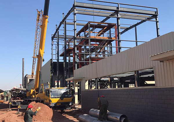 硝酸鎳廢水項(xiàng)目工程施工現(xiàn)場圖