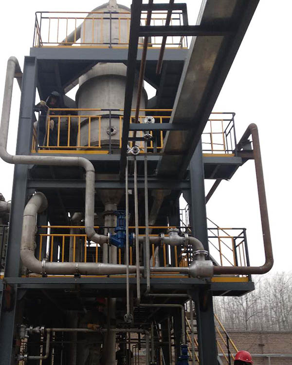 氯化鈉廢水處理三效TVR蒸發(fā)器 氯化鈉廢水處理三效TVR蒸發(fā)器