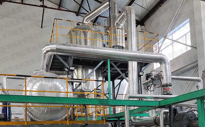 氯化銨MVR蒸發(fā)結(jié)晶系統(tǒng) 氯化銨MVR蒸發(fā)結(jié)晶系統(tǒng)